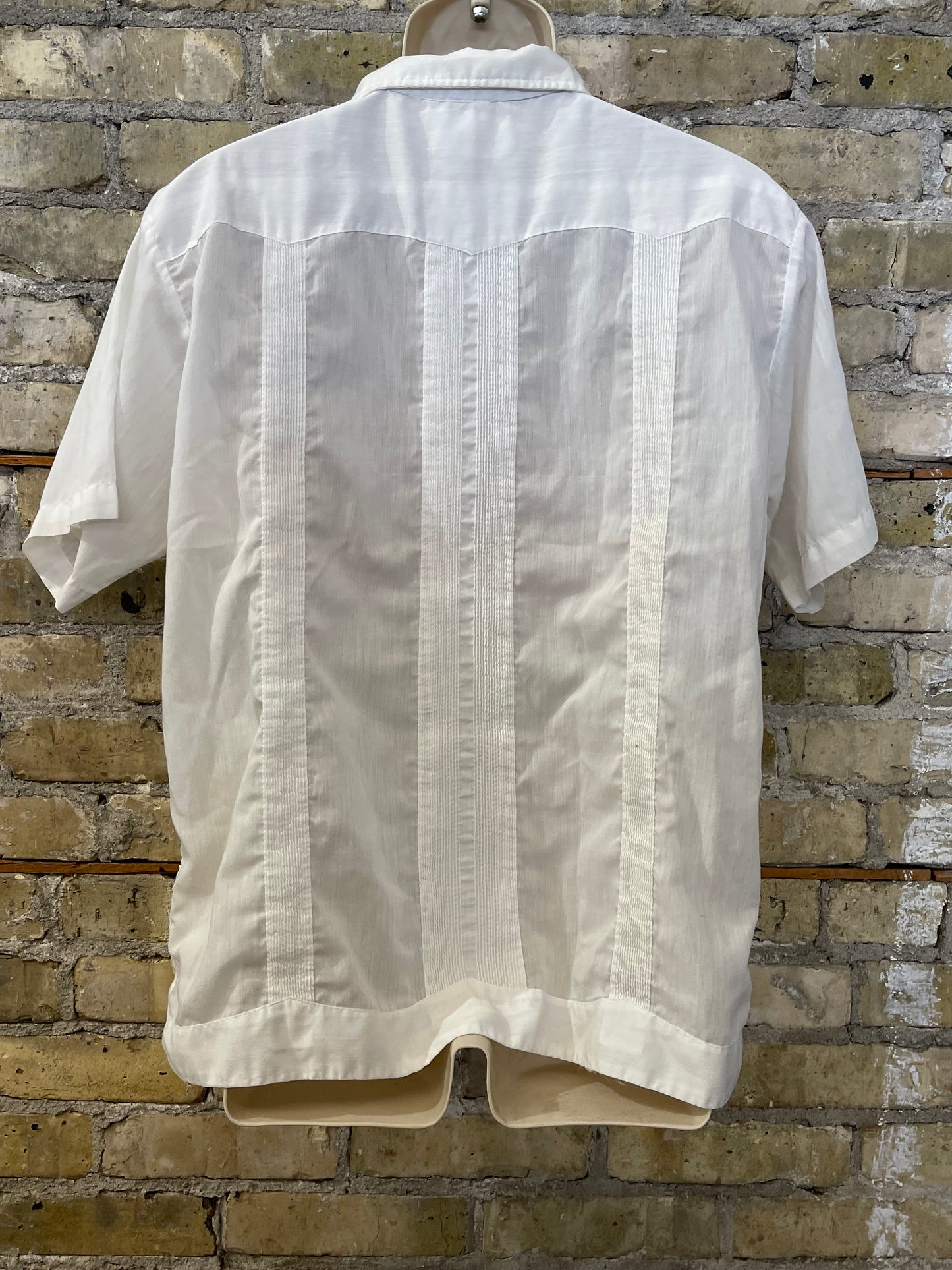 White Guayabera Shirt