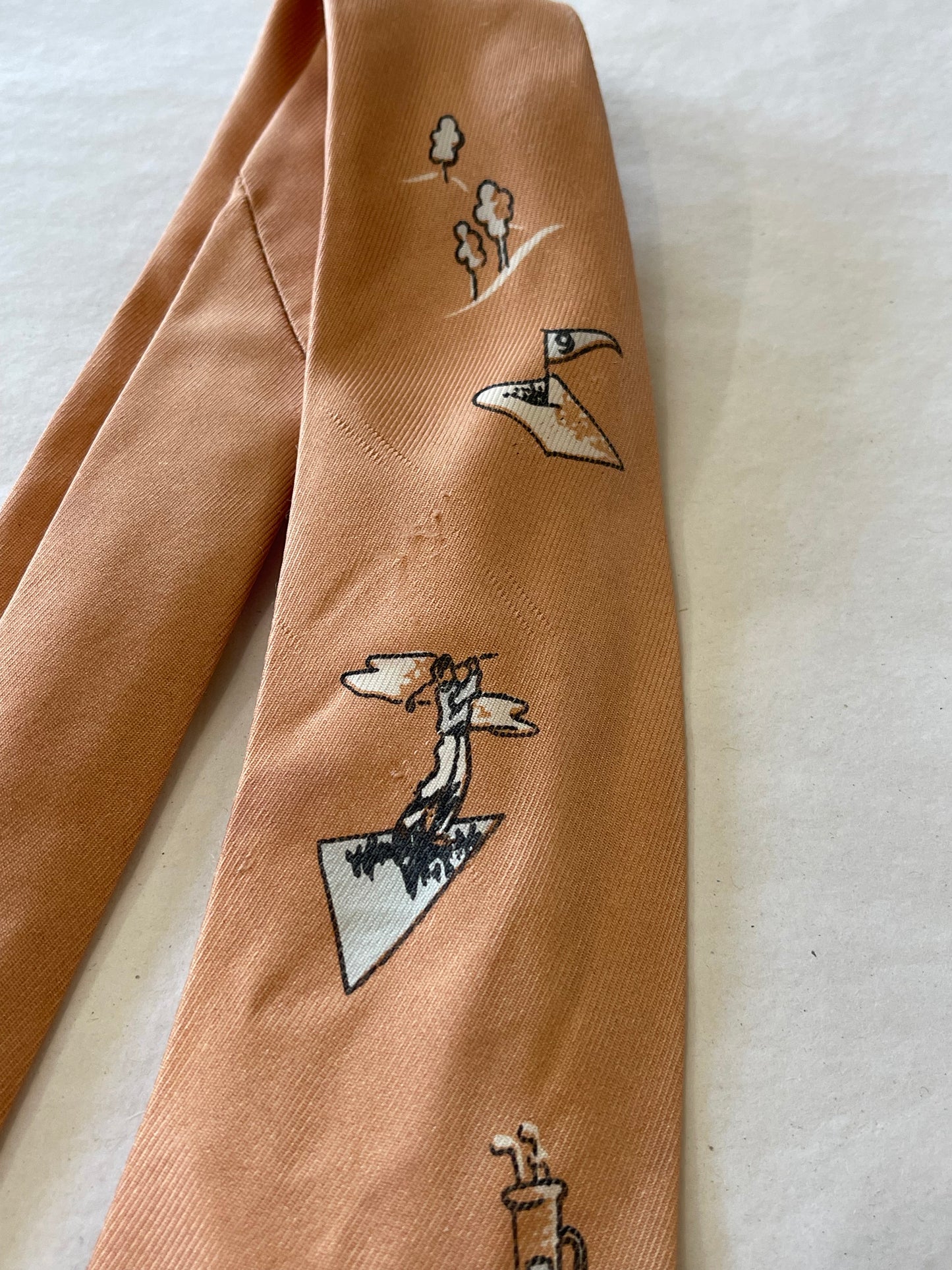 Vintage Golf Tie