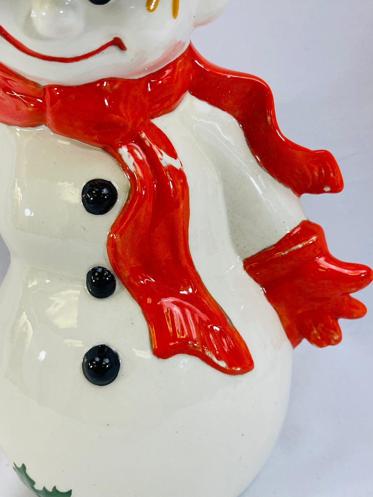 70s Ceramic Snowman