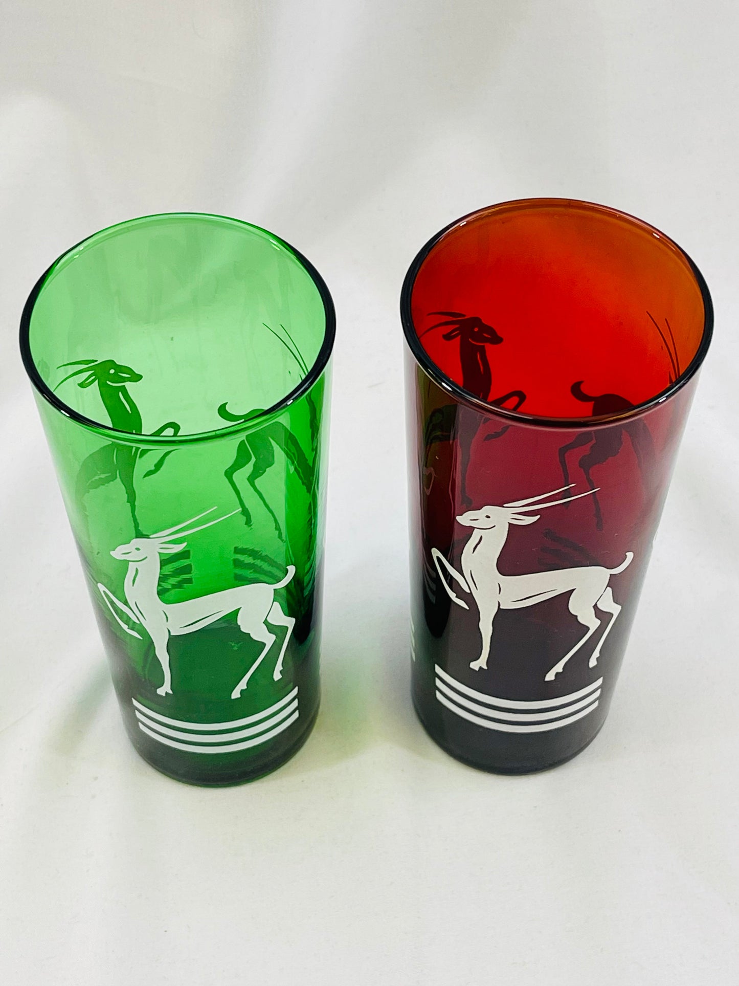 Listing for Beth Hazel Altas Gazelle Highball Glasses