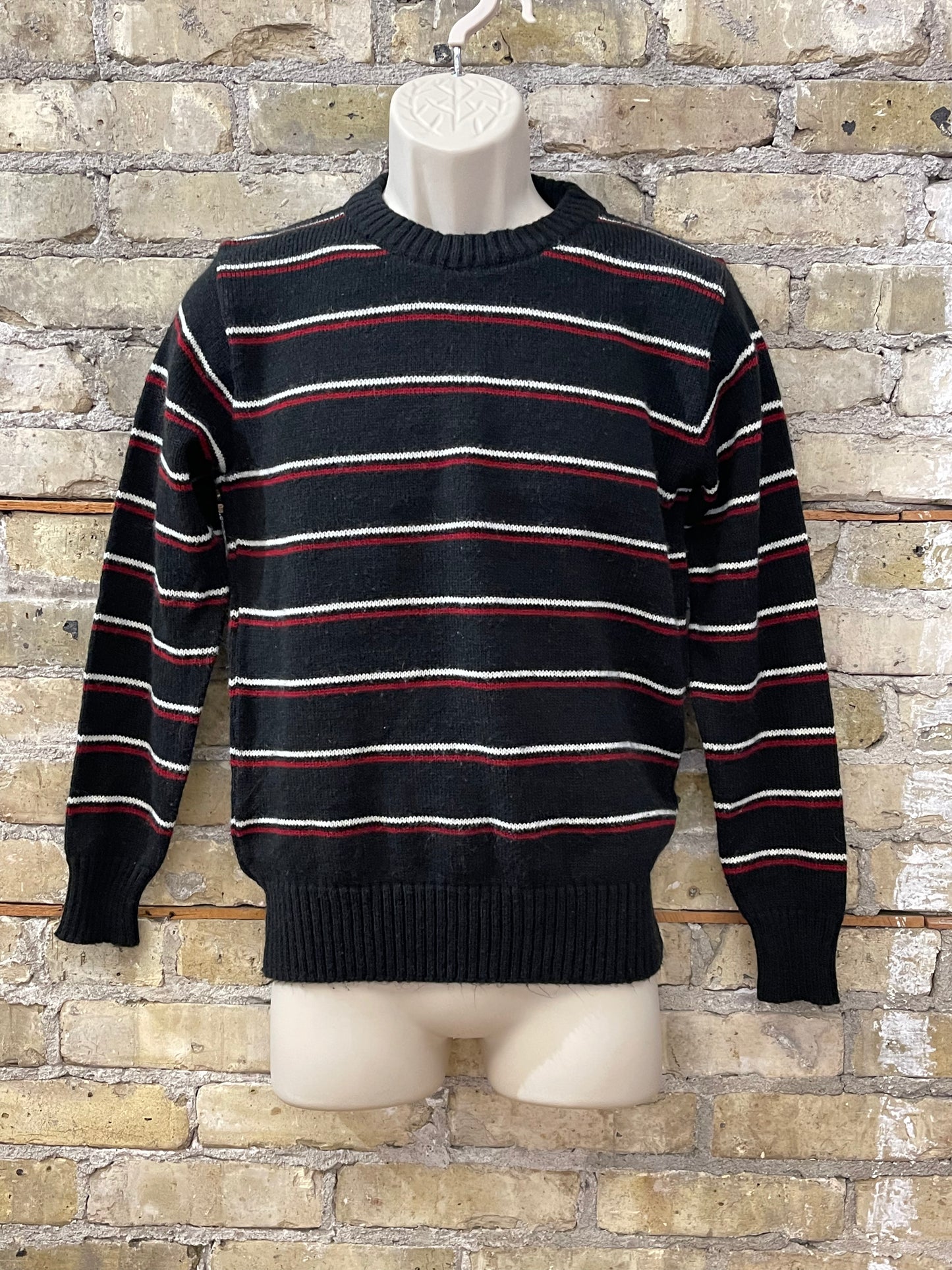 Townsley Black Striped Sweater