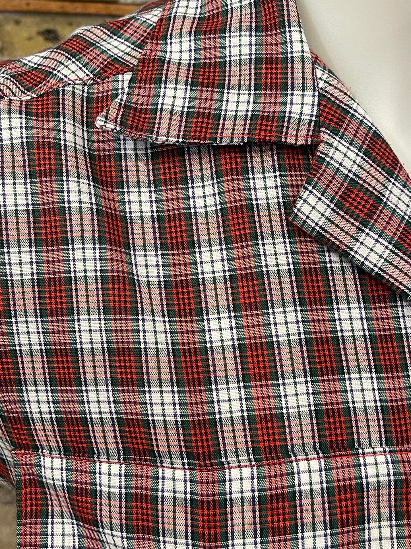 Plaid Cotton Day Dress