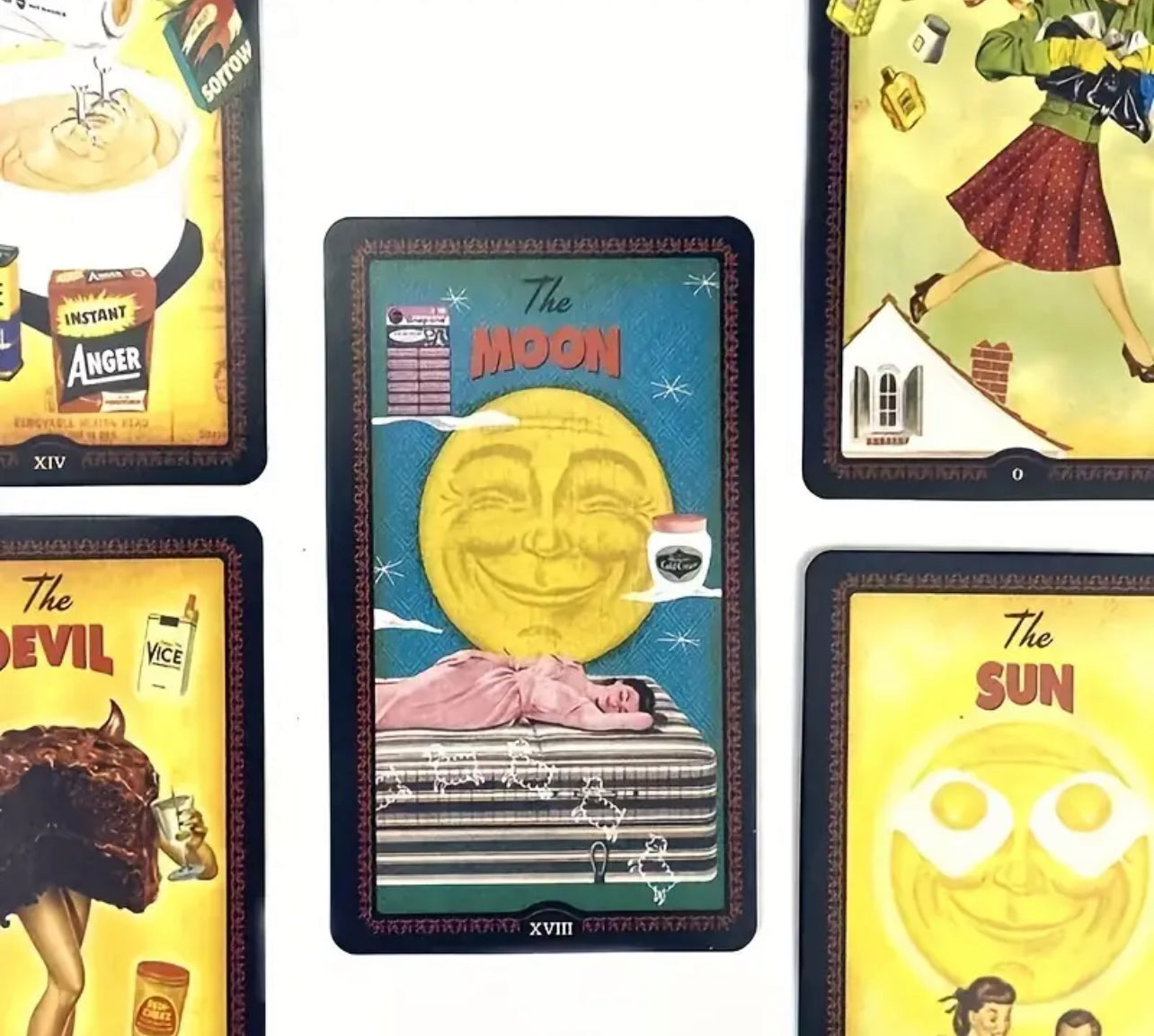 Vintage Housewives Tarot Cards