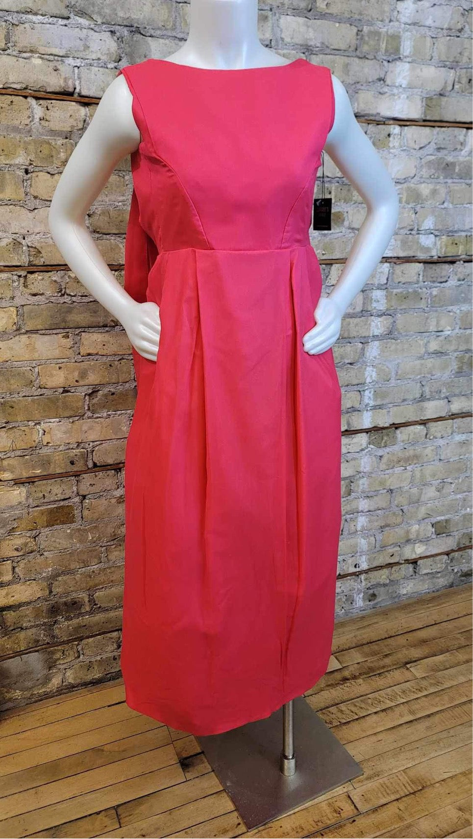 60s Hot Pink Gown