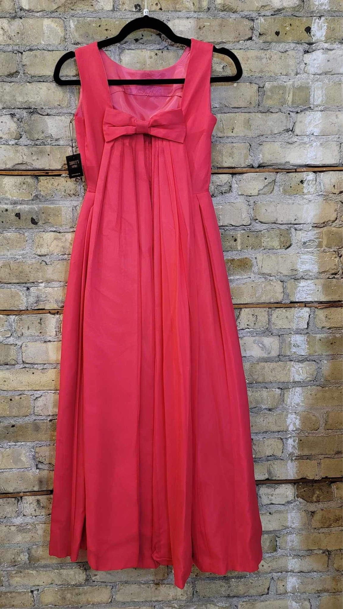 60s Hot Pink Gown