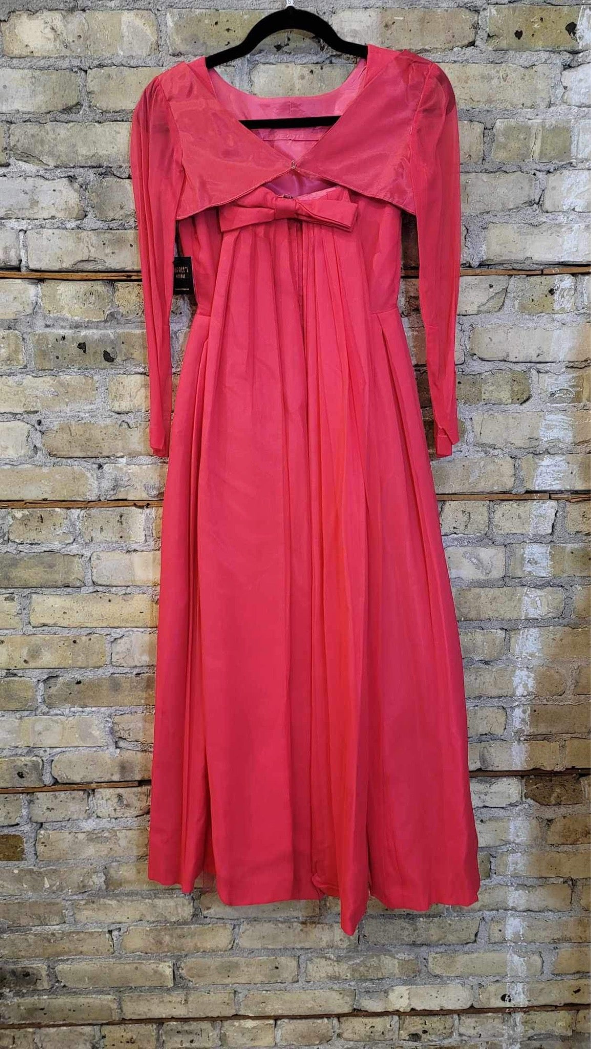 60s Hot Pink Gown