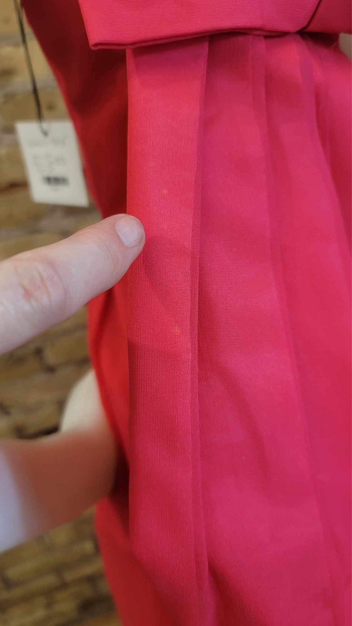 60s Hot Pink Gown