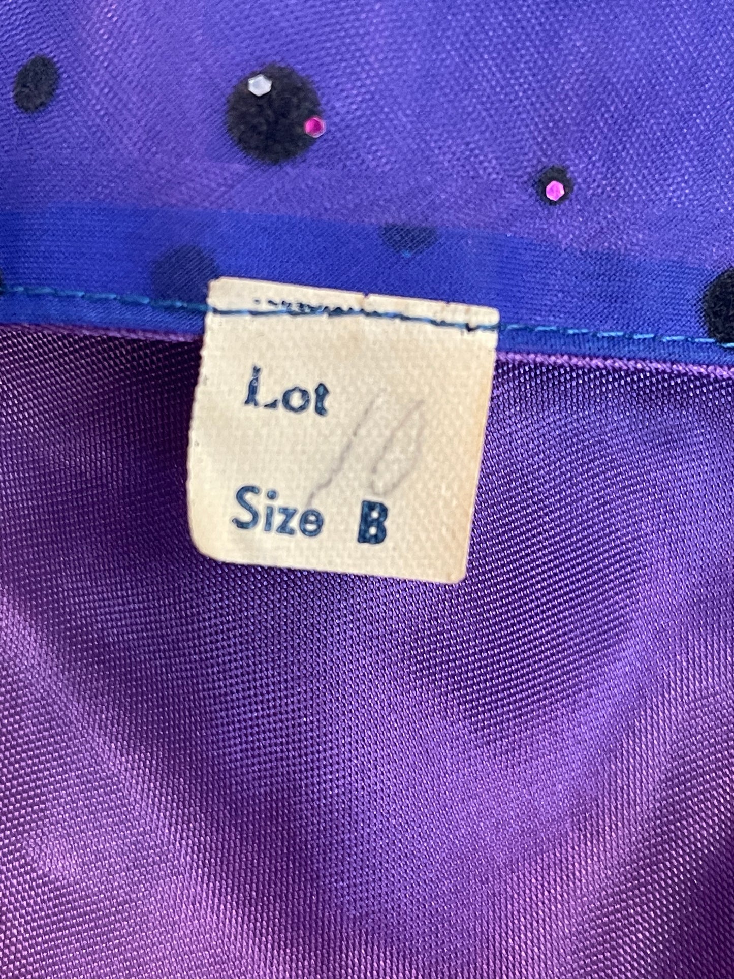 Glorious 50s Vibrant Purple Dress