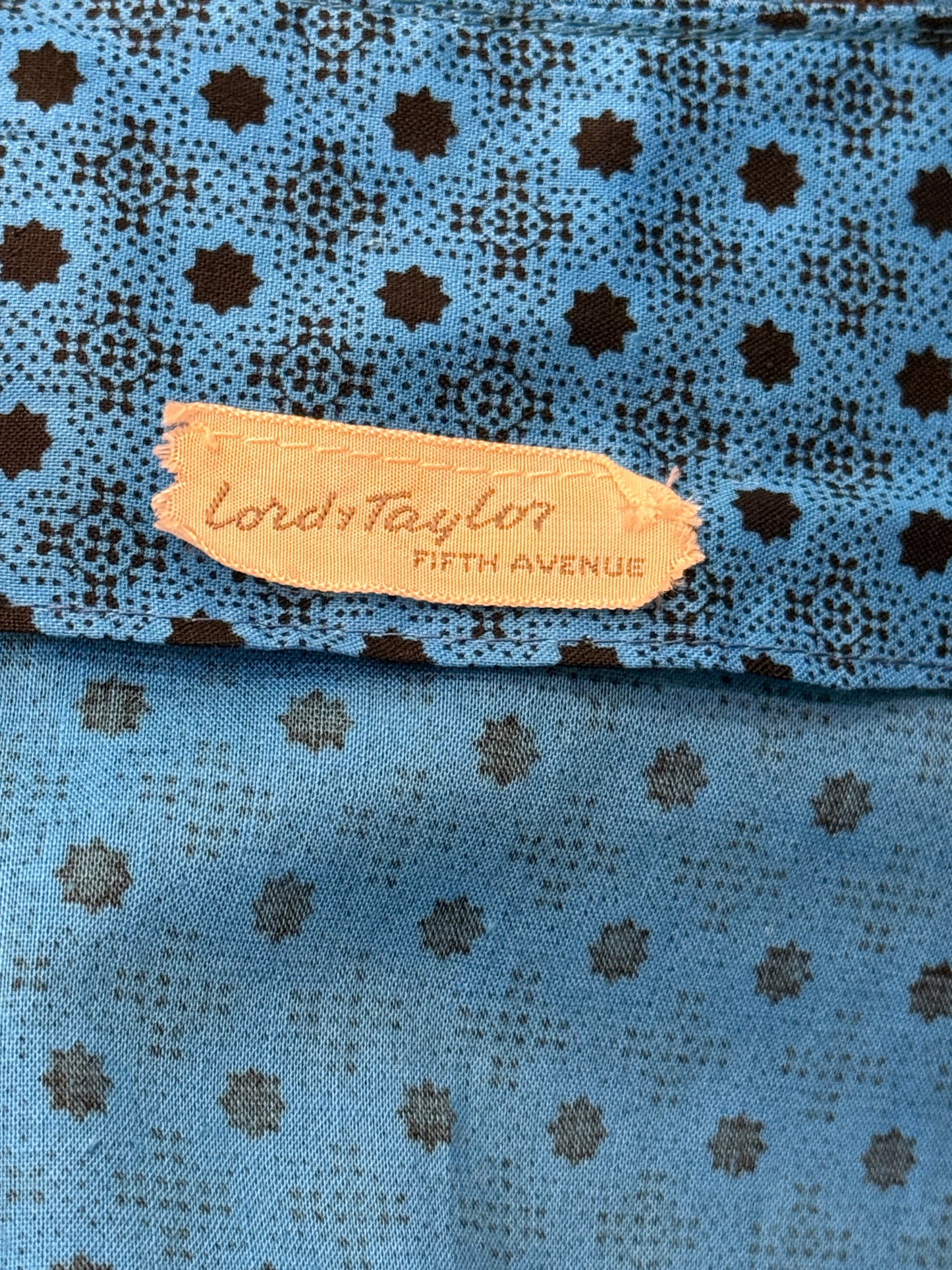 Blue Cotton Day Dress