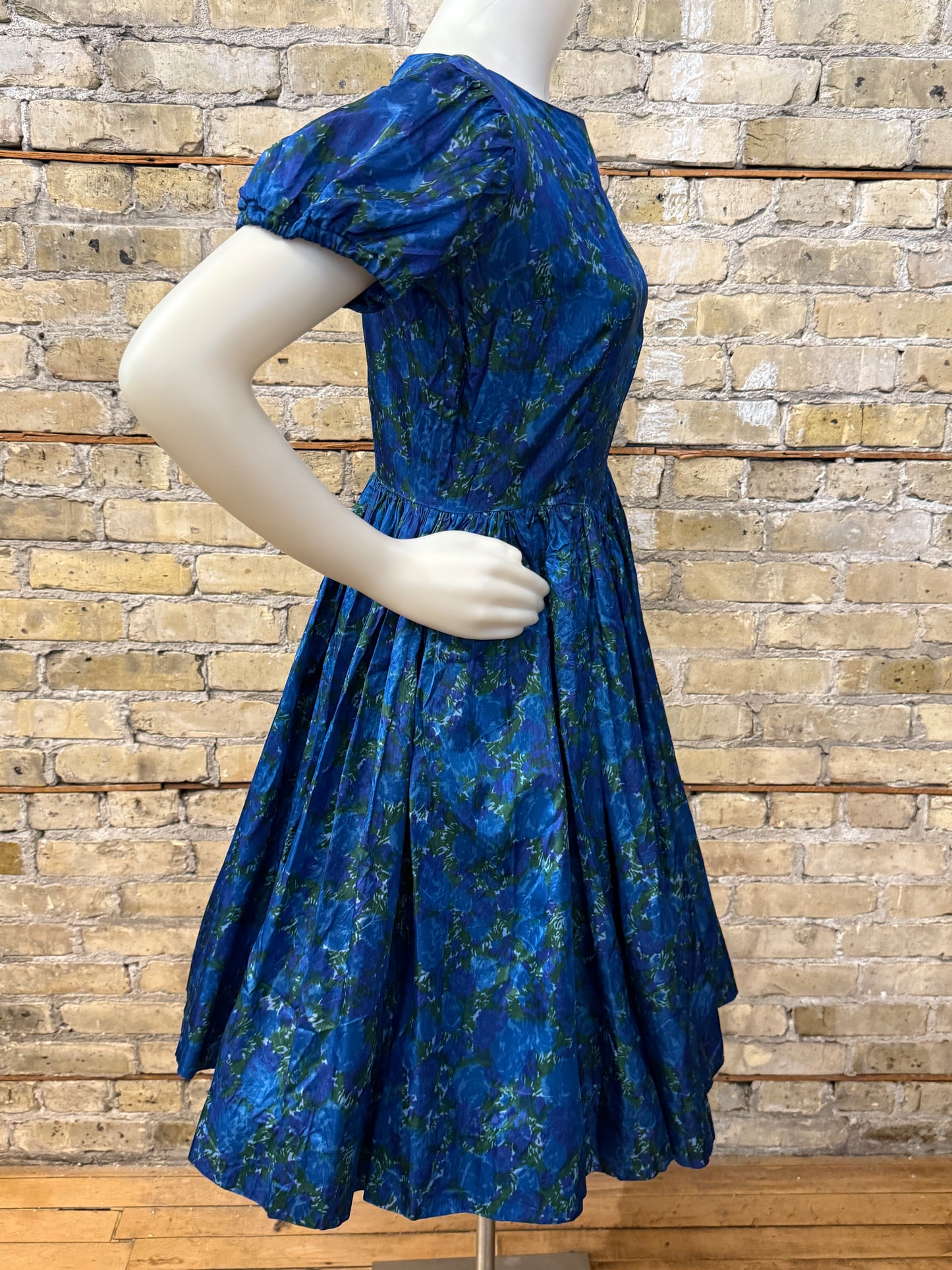 Blue Floral Dress
