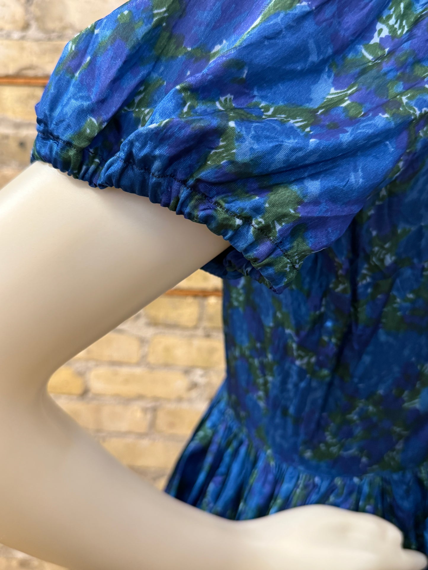 Blue Floral Dress