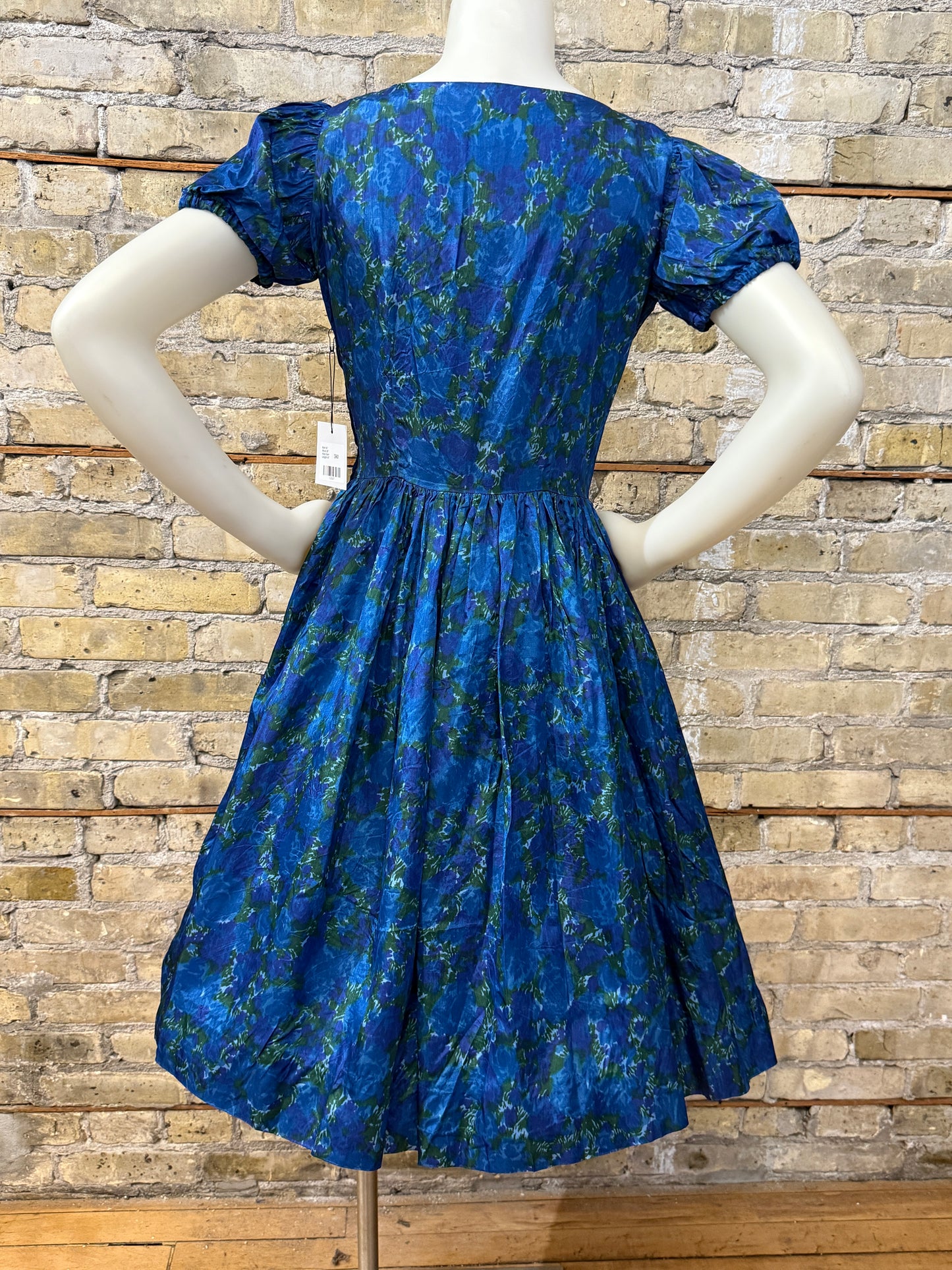 Blue Floral Dress