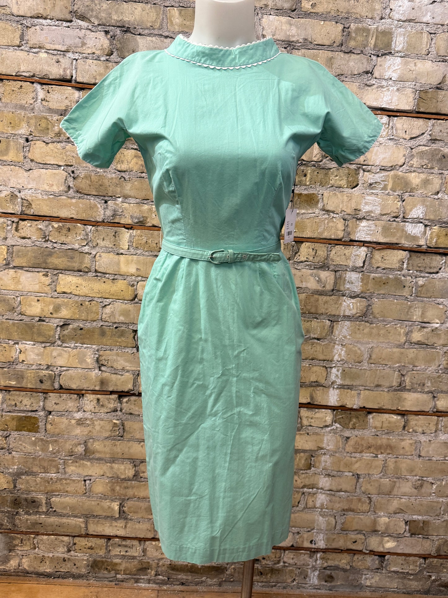 50s Mint Green Day Dress