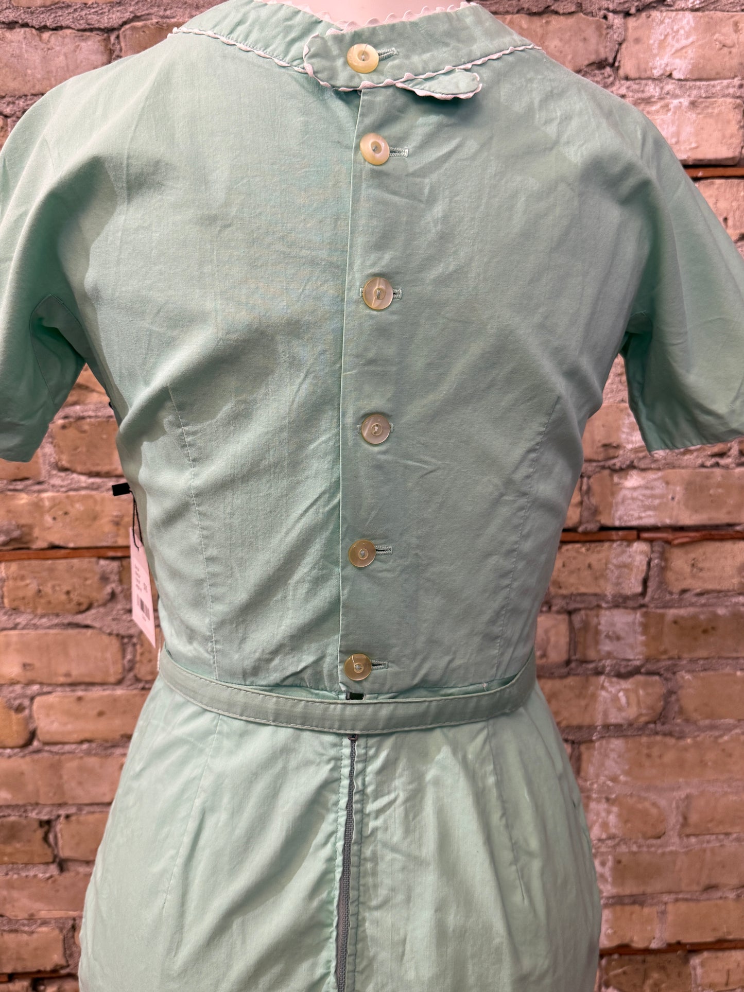 50s Mint Green Day Dress
