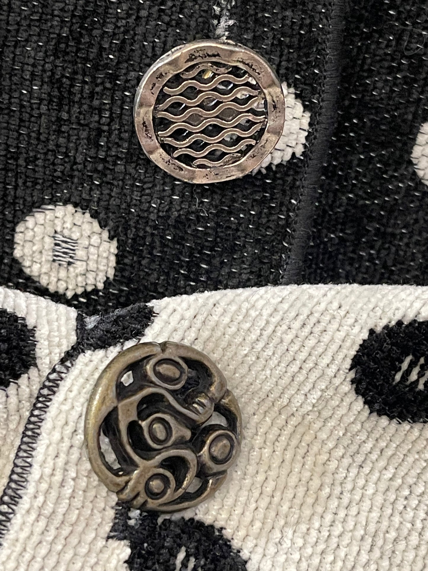 80s Black & White Reversible Jacket