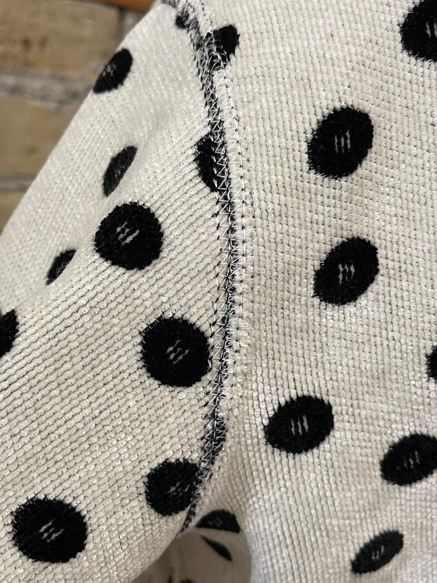 80s Black & White Reversible Jacket