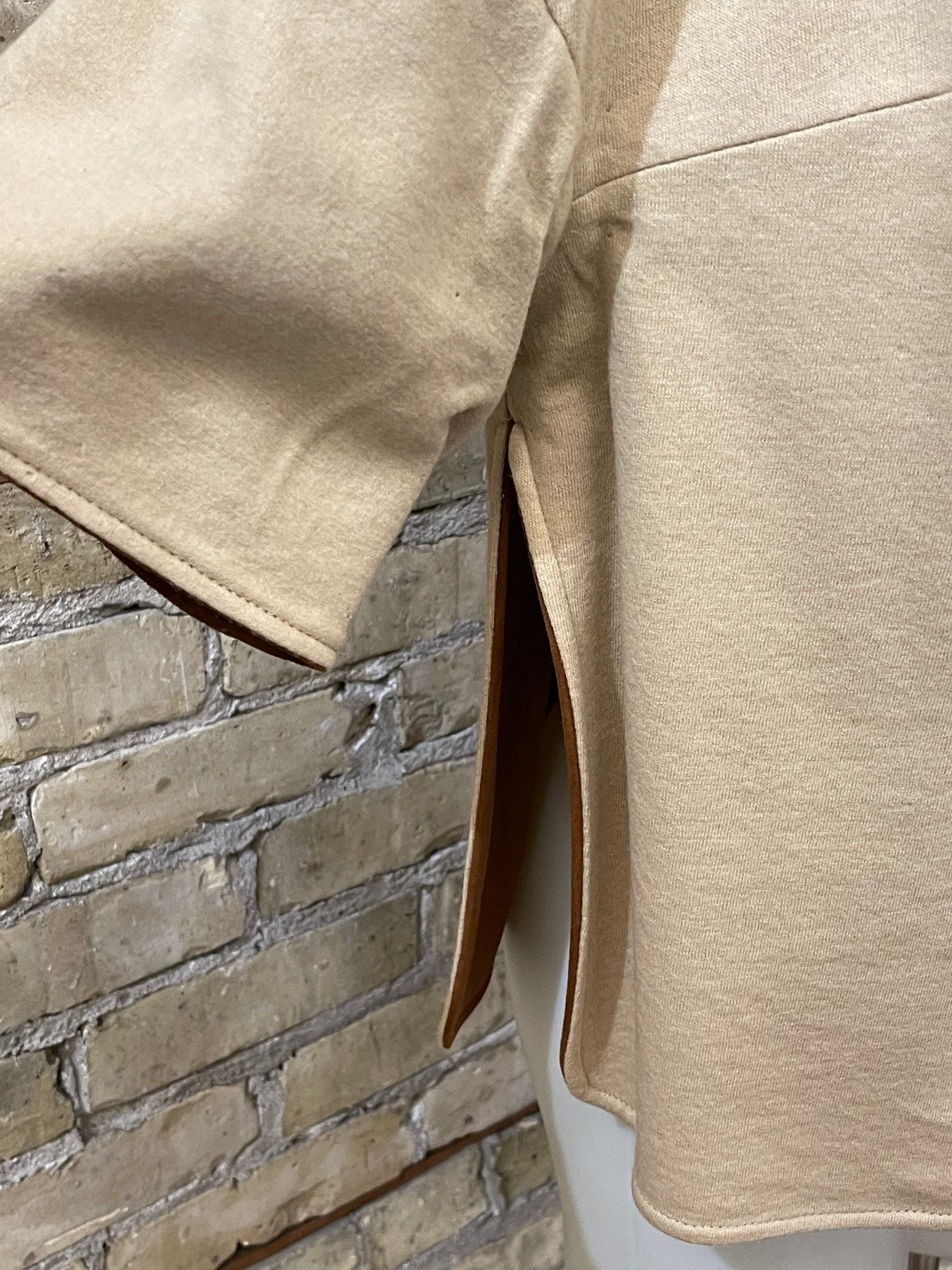 Tan & Beige Reversible Jacket