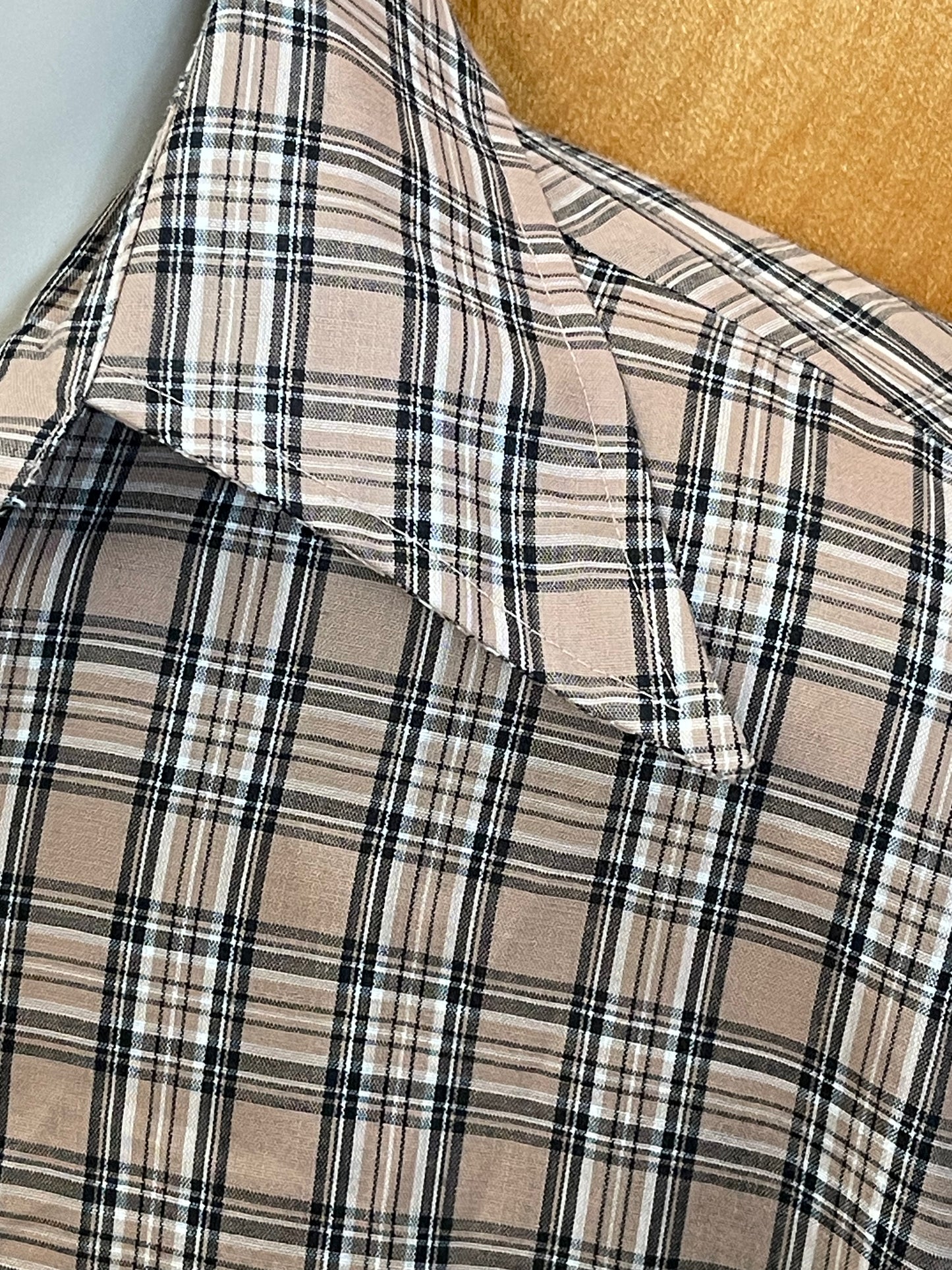 Kmart Permanent Press Plaid Shirt