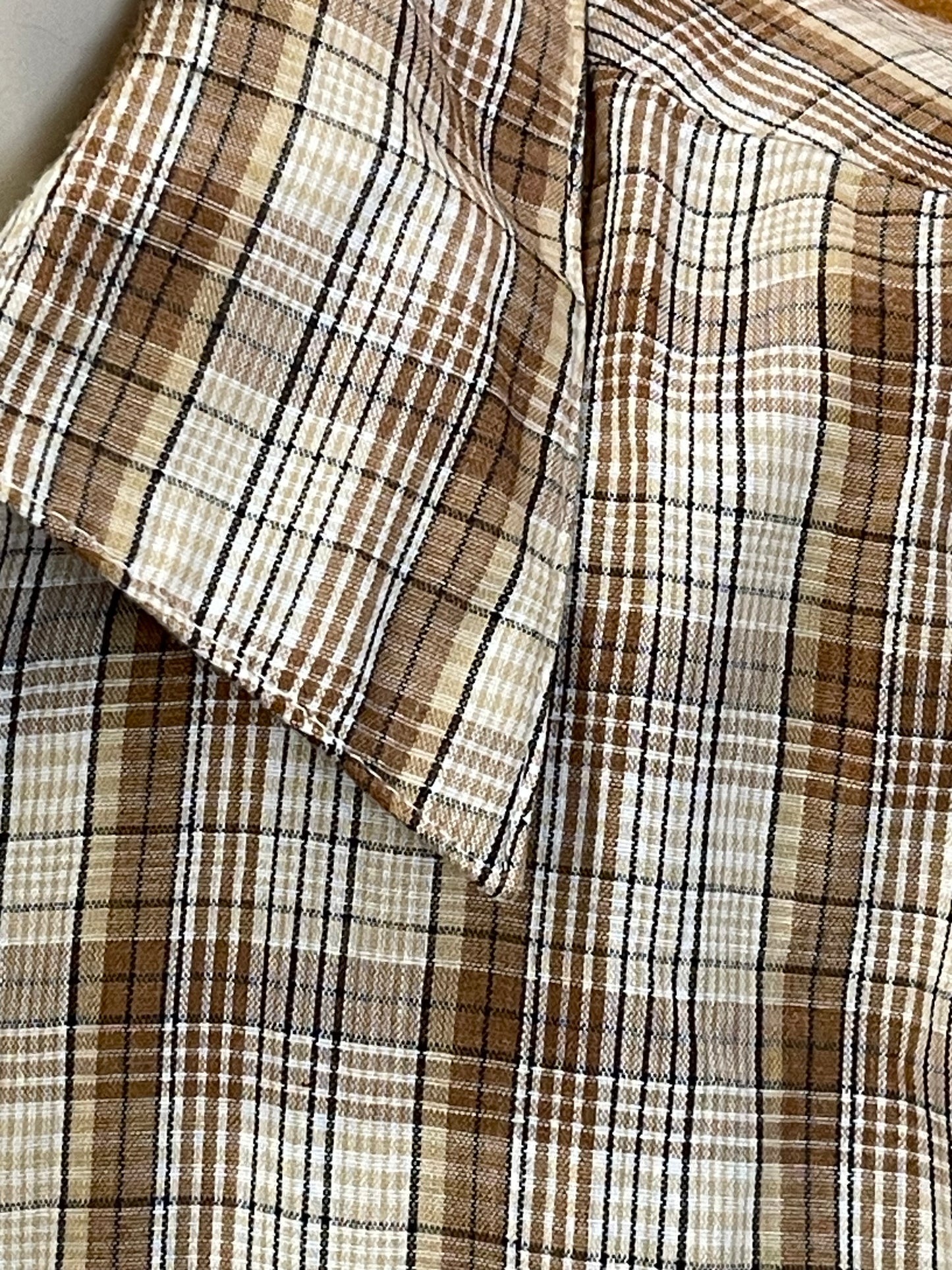 Townsley Brown Plaid Shirt