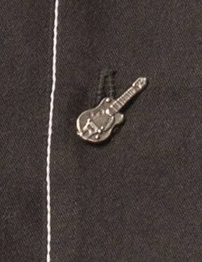 The Musician Bowling Shirt in Black