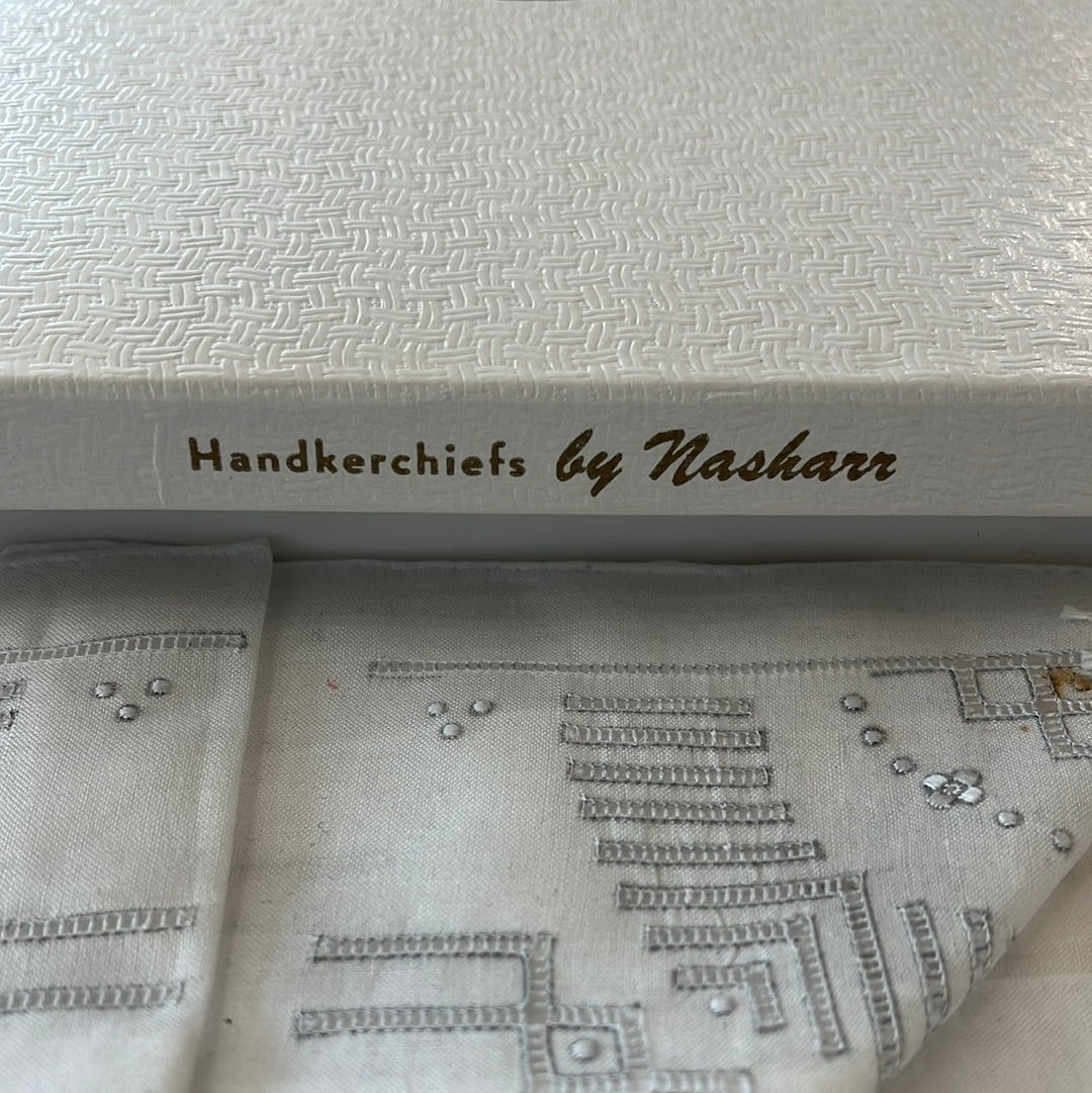 Hand embroidered hanky set