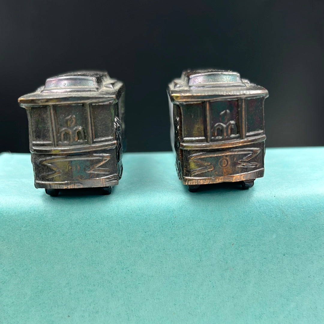 San Francisco street car salt and pepper shakers