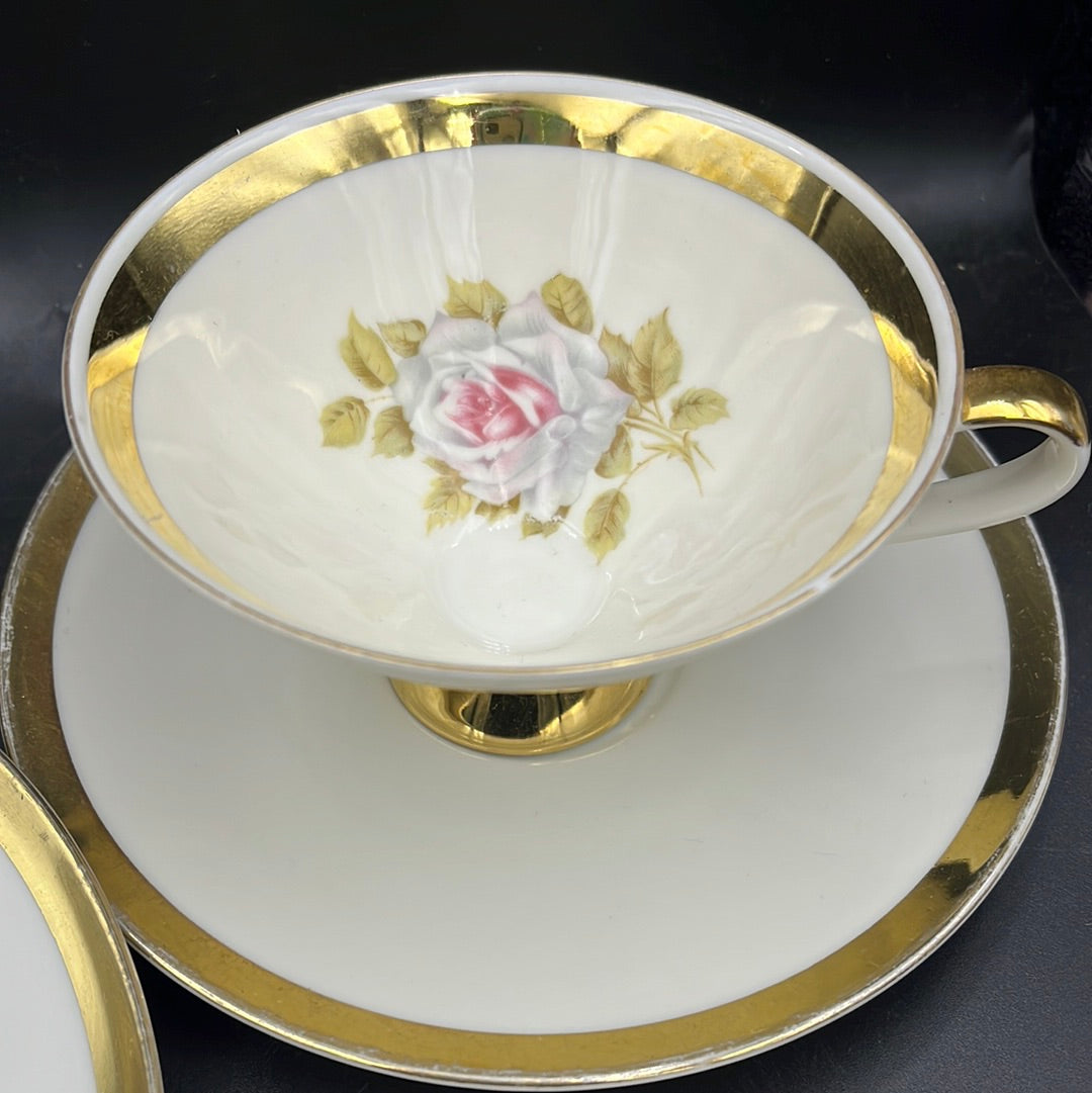 Floral tea set