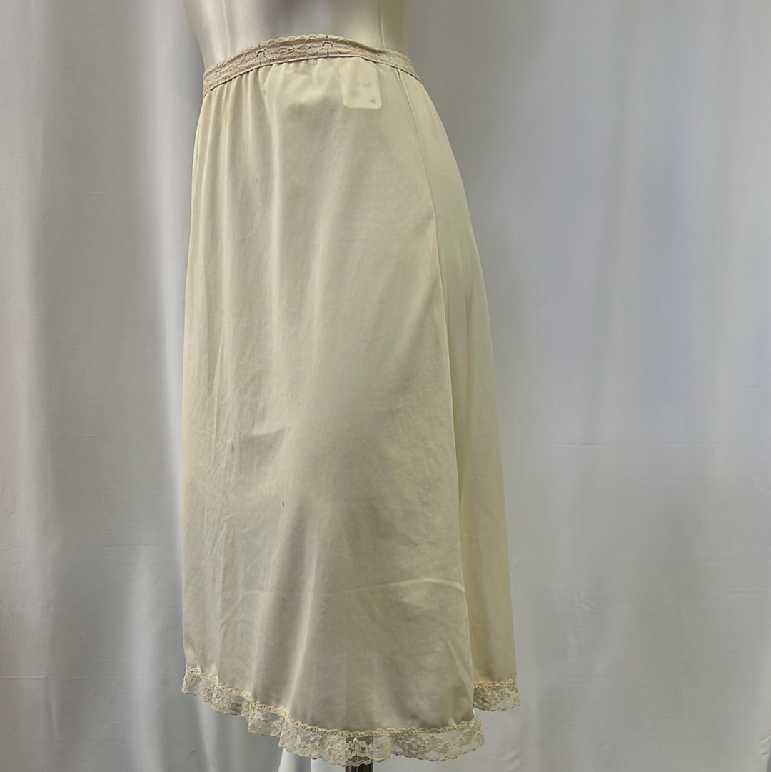 Ivory Half Skirt Slip