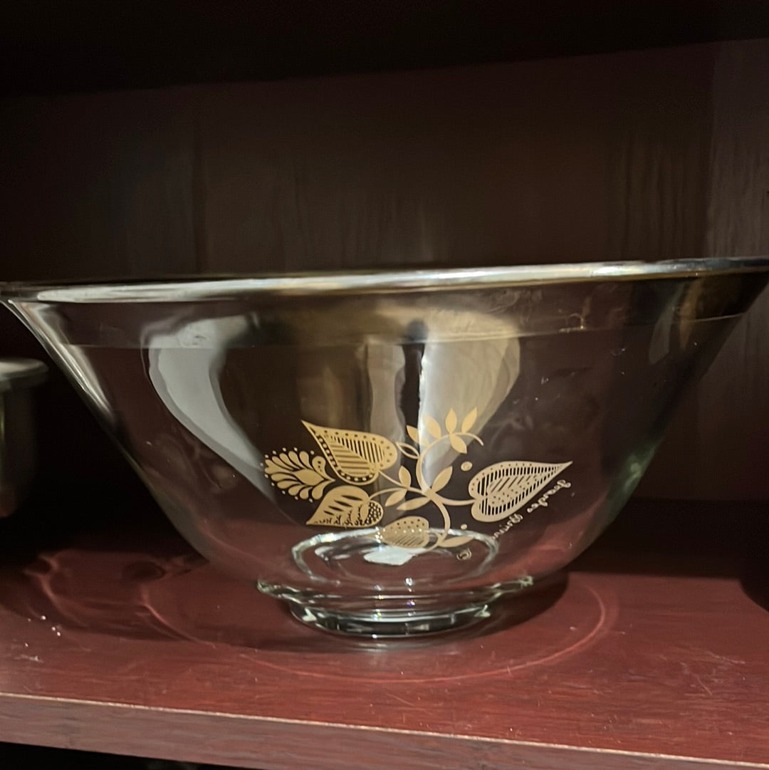 Georges Briard Silver Rimmed Bowl