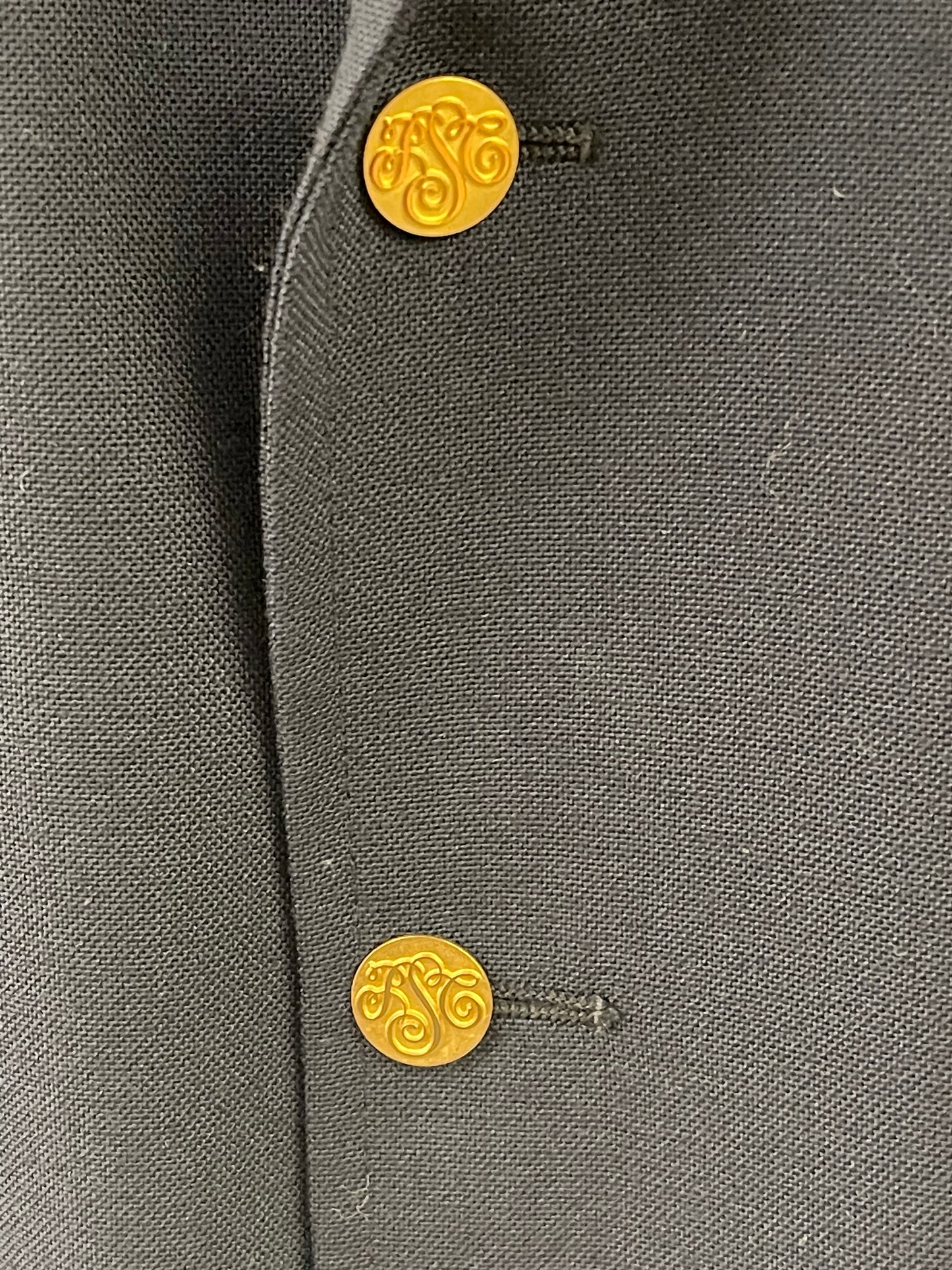 Late 60s/70s Dark Blue Suit Coat