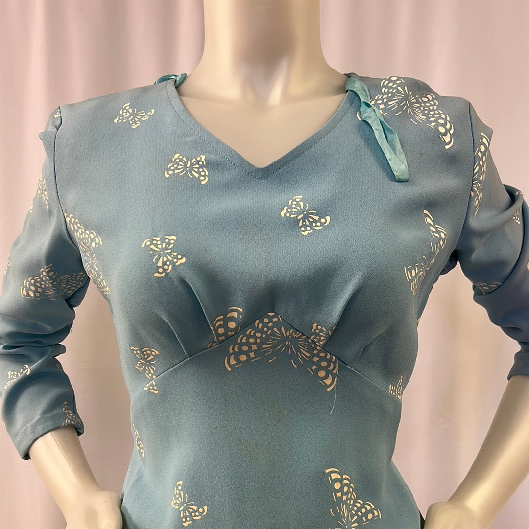 Two-Piece Butterfly Pajama Set