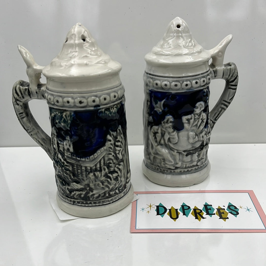 Stein Mug Salt & Pepper Shaker Set