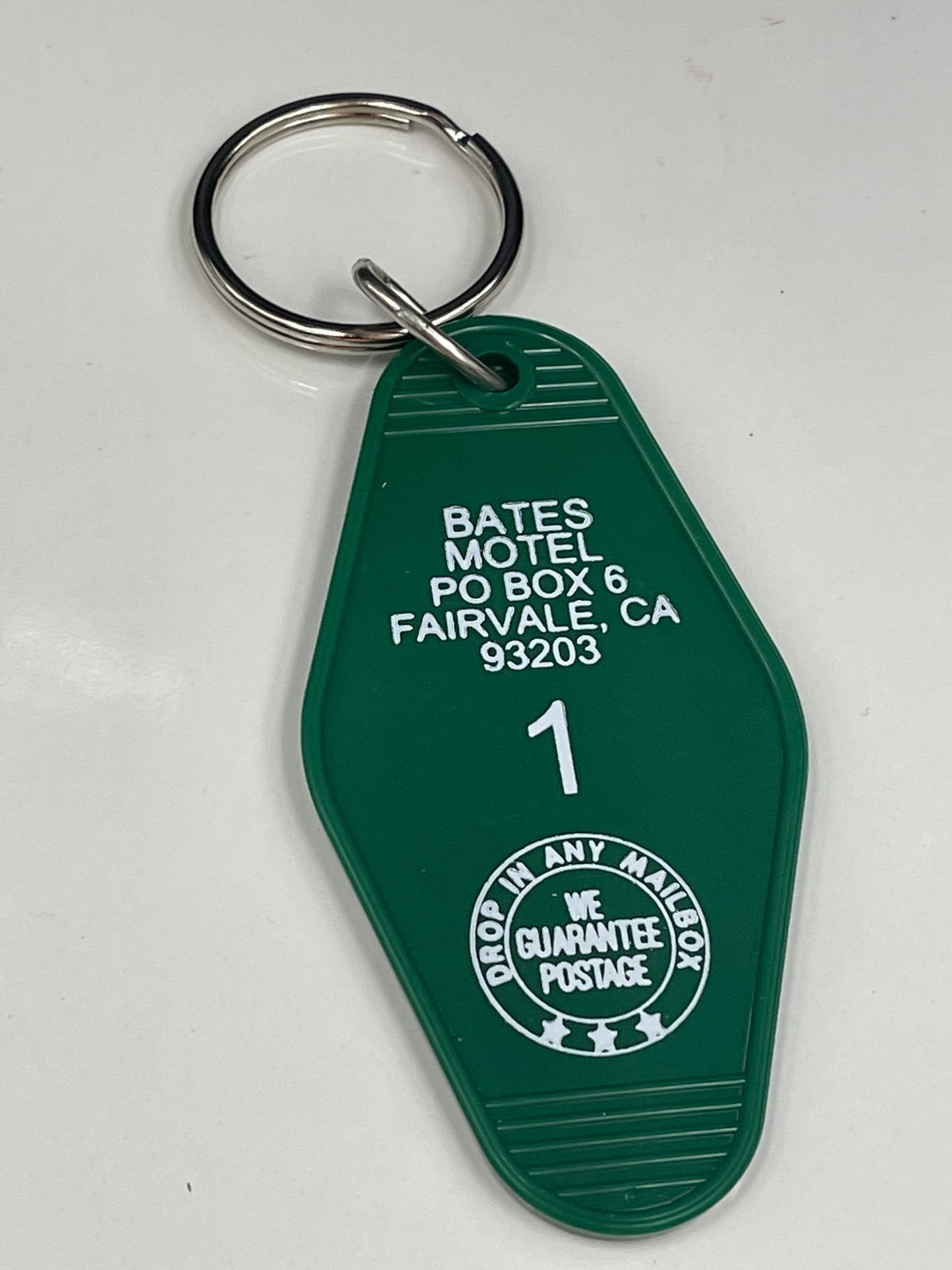Bates Motel Vintage Style Motel Key Chain