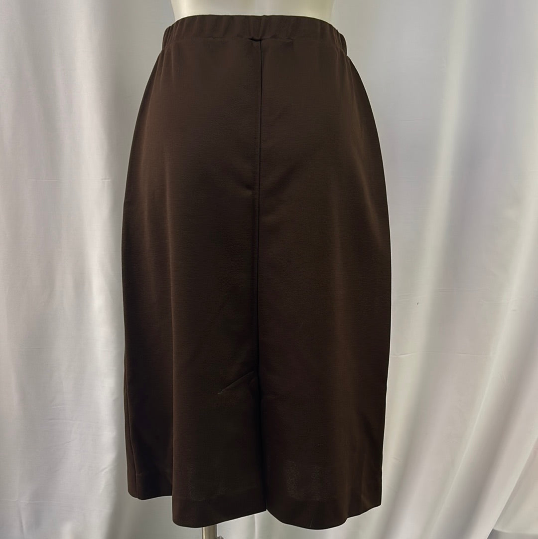 Women’s Plain Brown Skirt