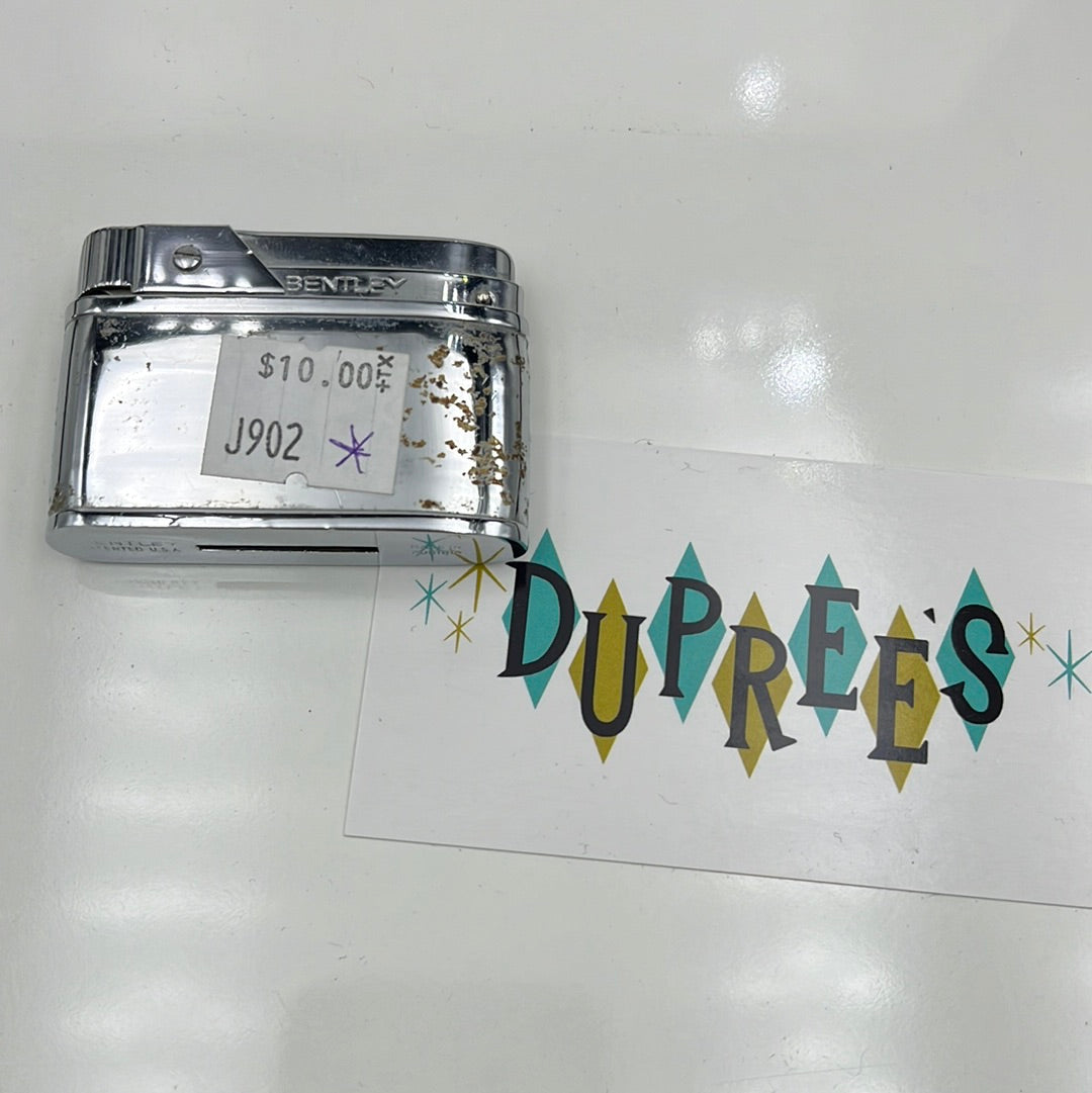 Bentley chrome swing top lighter