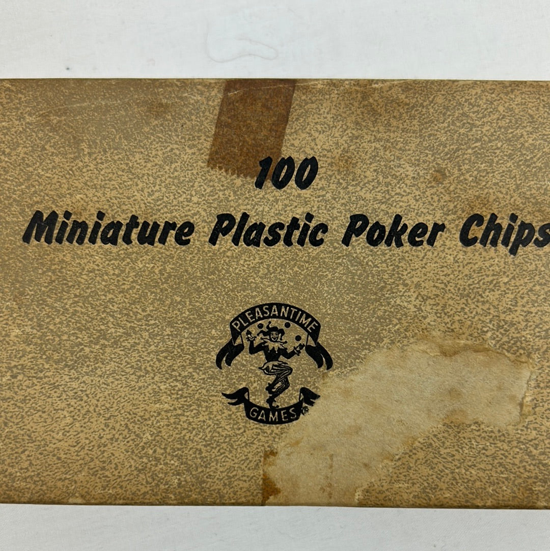 Pleasantime Games Mini Poker Chips