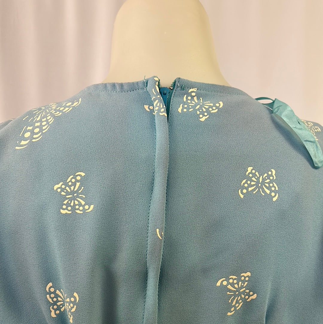 Two-Piece Butterfly Pajama Set