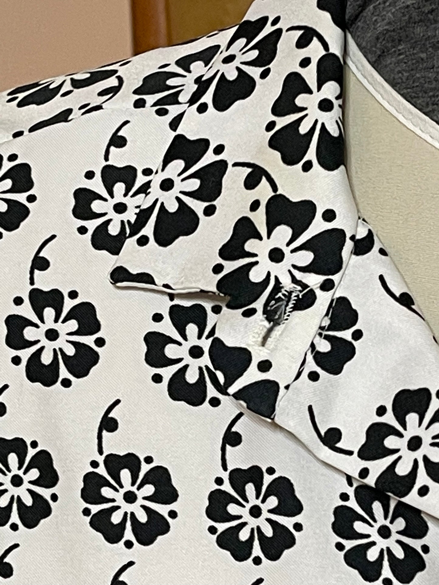 Black & White Blouse