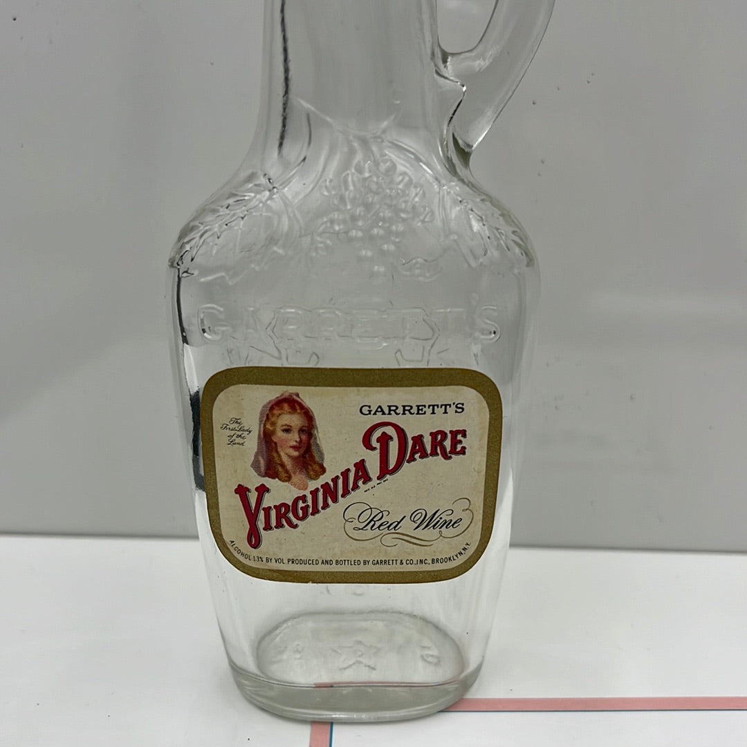Garrett’s Virginia Dare Red Wine Bottle