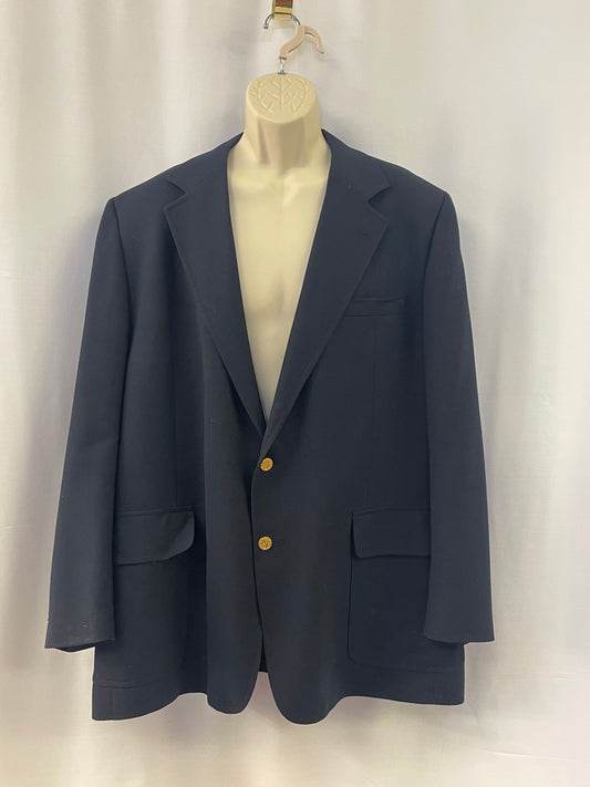 Late 60s/70s Dark Blue Suit Coat