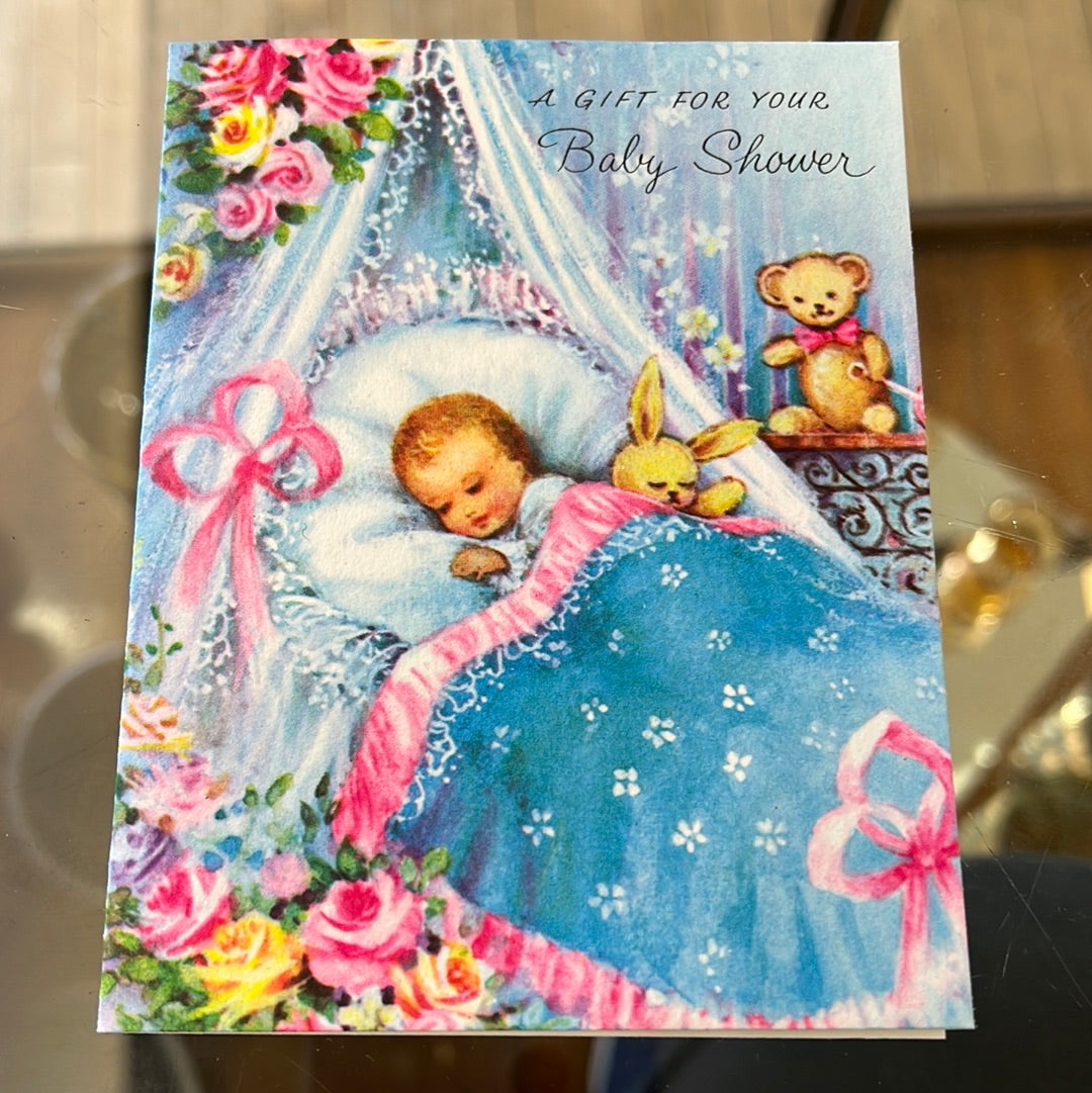 A gift for your baby shower card
