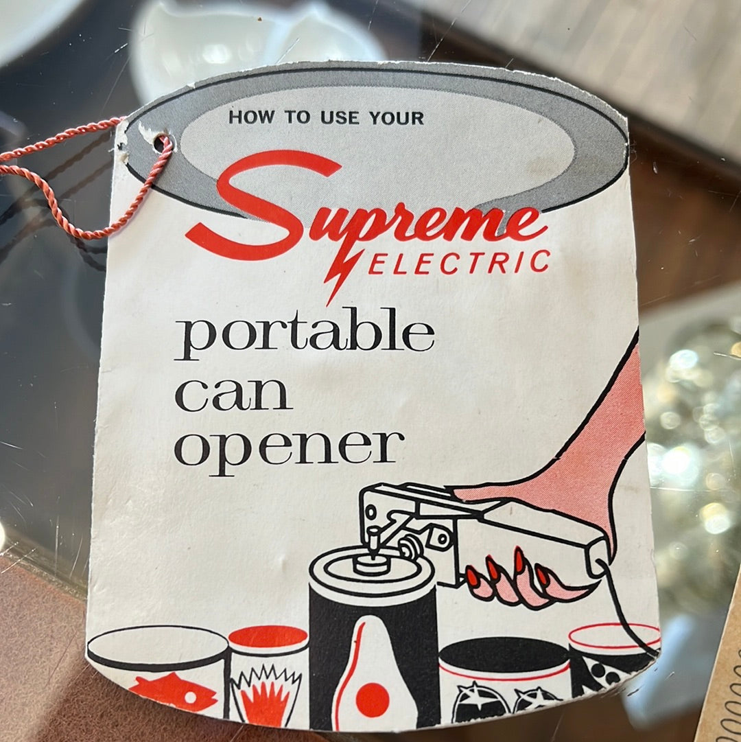 Supreme Electric Can opener
