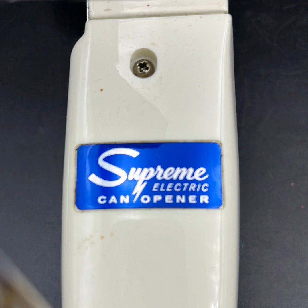 Supreme Electric Can opener