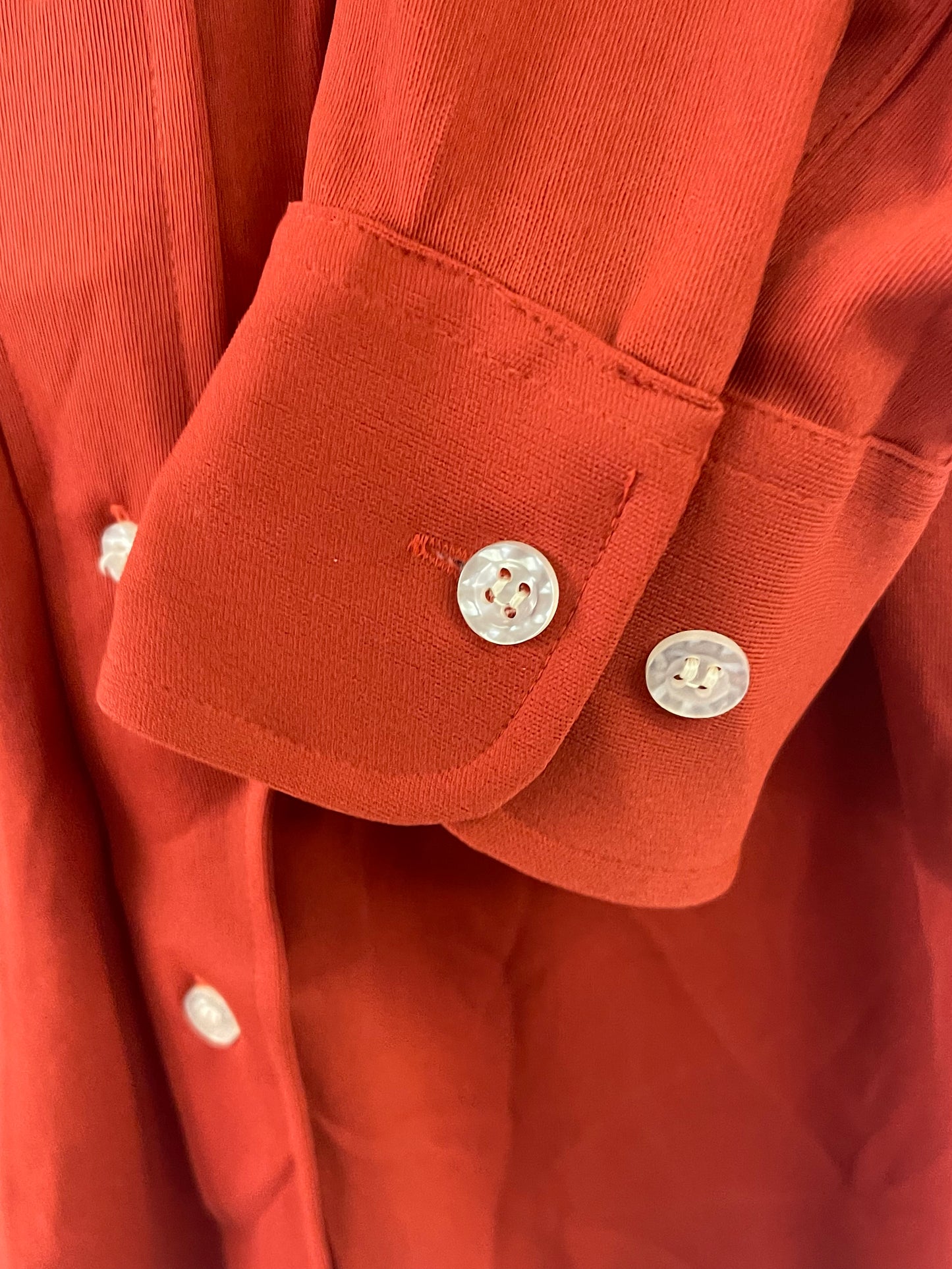 Men’s Burnt Orange Longsleeve Shirt