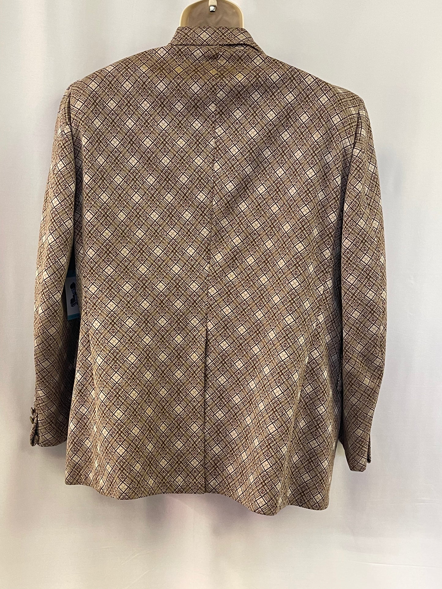 70s Botany 500Polyester Checked Suitcoat