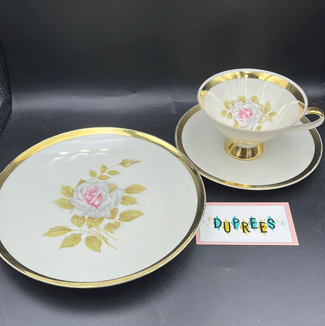 Floral tea set