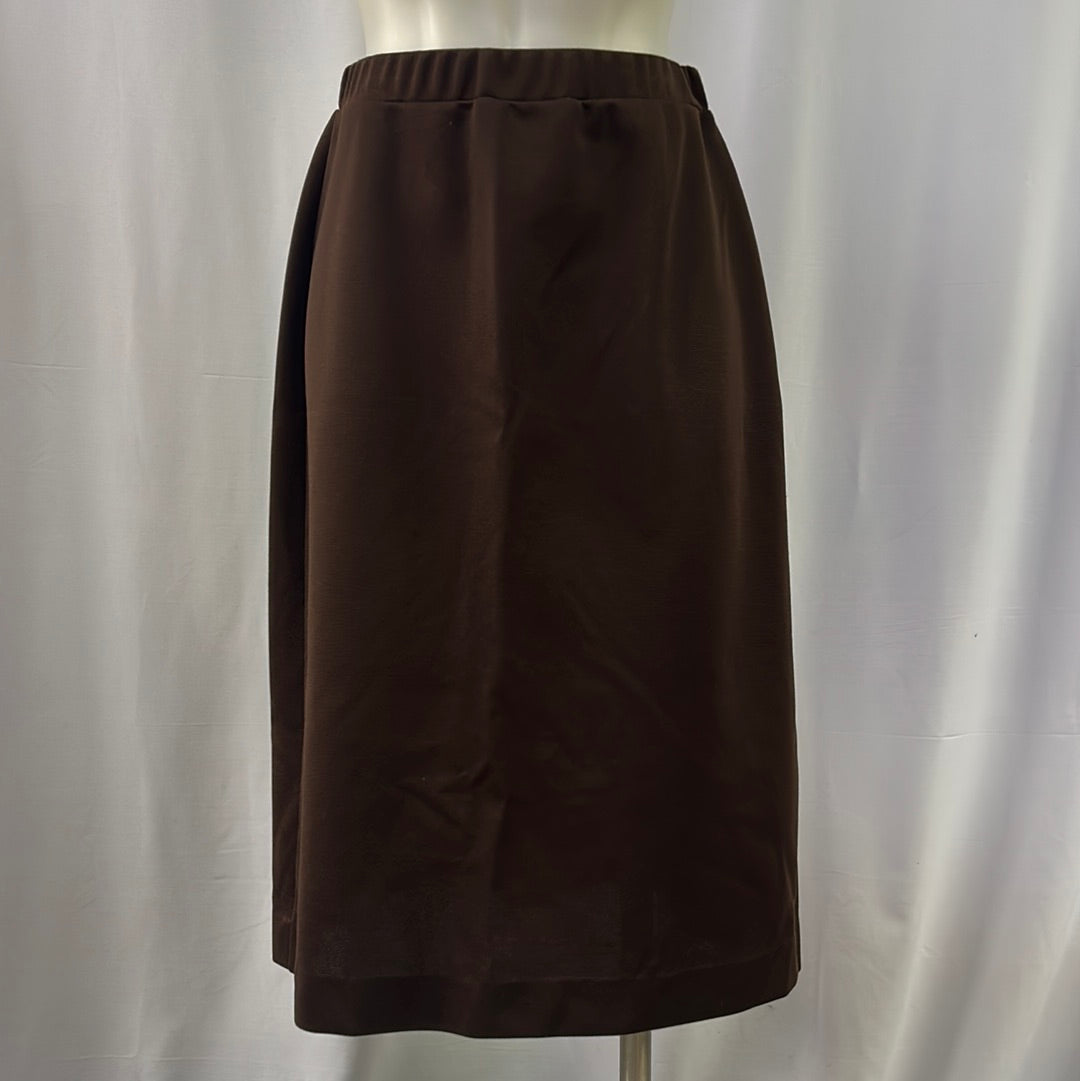 Women’s Plain Brown Skirt
