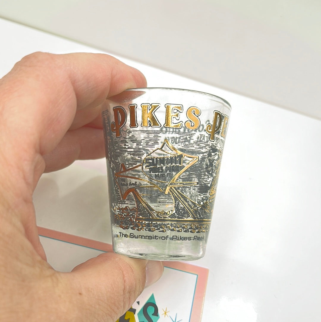 Pikes Peak Colorado Shotglass