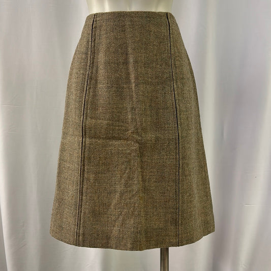 Women’s Multi-Colored Wool Skirt