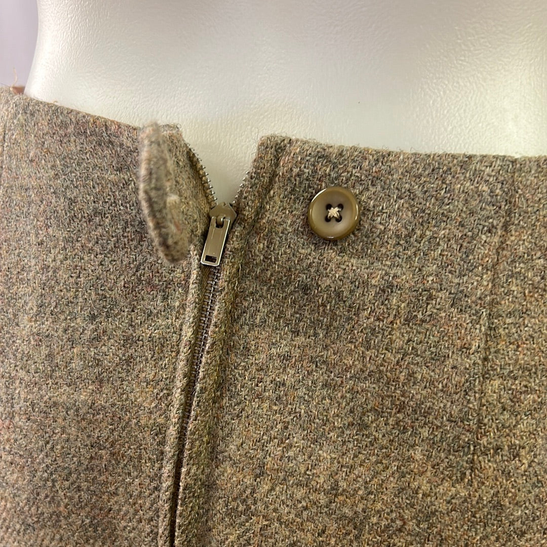 Women’s Multi-Colored Wool Skirt